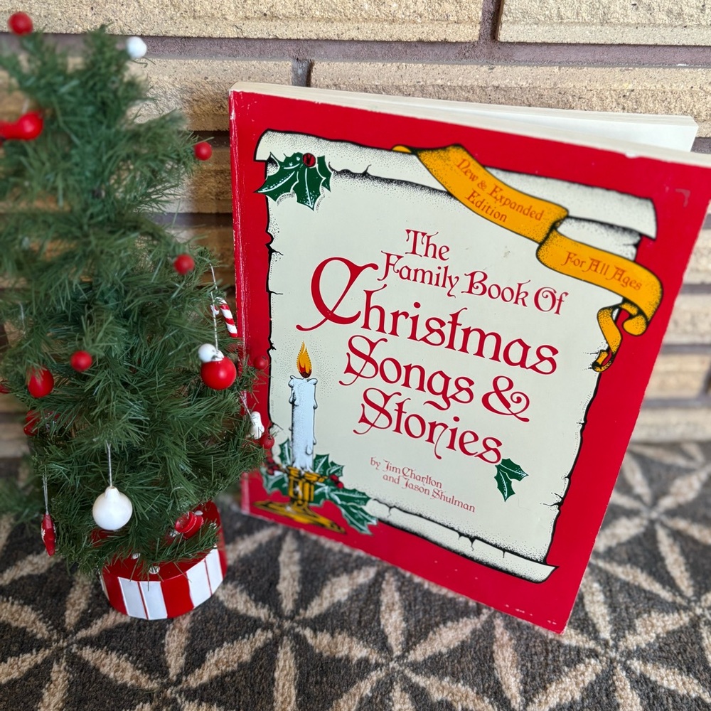 80's "The Family Book of Christmas Songs & Stories" - All Ages - 80's Christmas